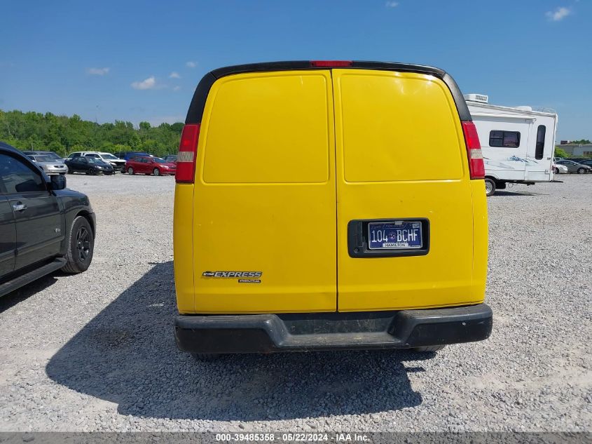 2014 Chevrolet Express 2500 Work Van VIN: 1GCWGFCA4E1190562 Lot: 39485358