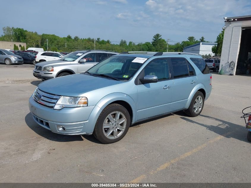 2008 Ford Taurus X Limited VIN: 1FMDK06W48GA40295 Lot: 39485384