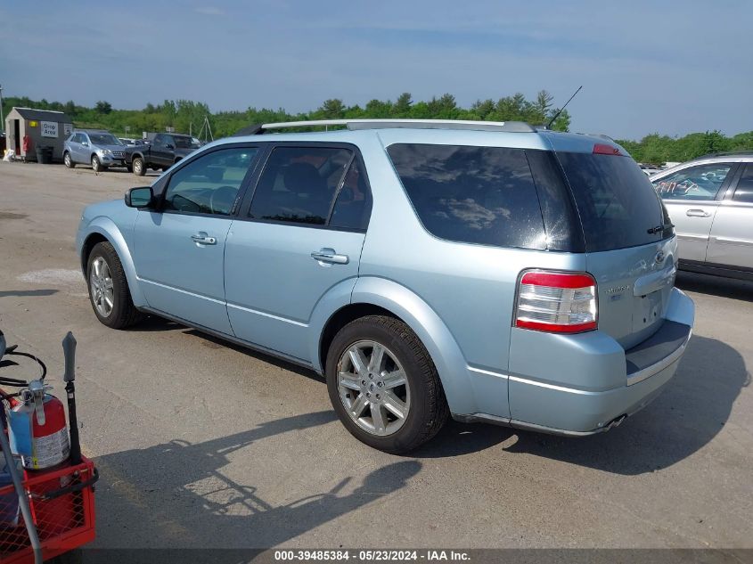 2008 Ford Taurus X Limited VIN: 1FMDK06W48GA40295 Lot: 39485384