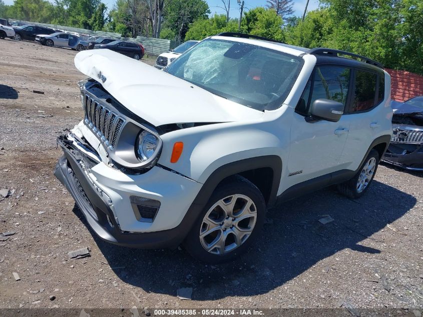 2020 Jeep Renegade Limited 4X4 VIN: ZACNJBD13LPL97491 Lot: 39485385