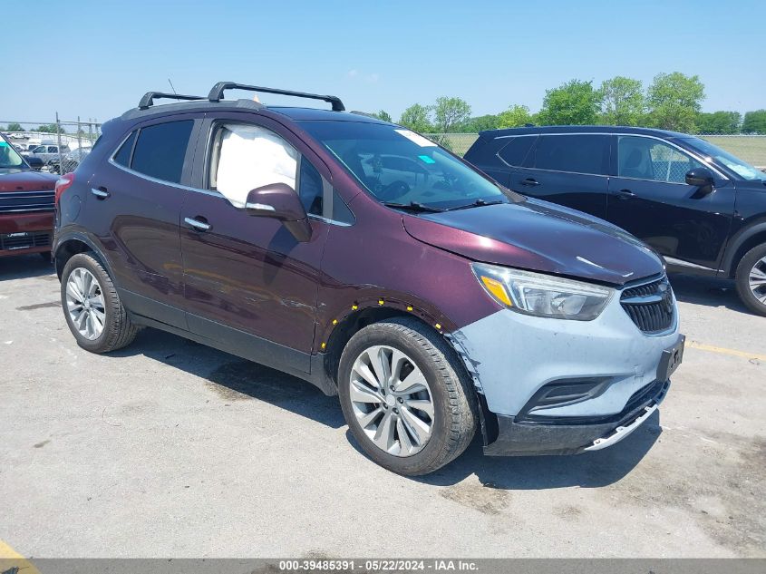 2018 Buick Encore Preferred VIN: KL4CJASB0JB552273 Lot: 39485391