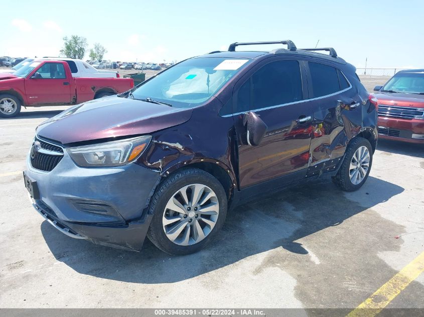 KL4CJASB0JB552273 2018 BUICK ENCORE - Image 2