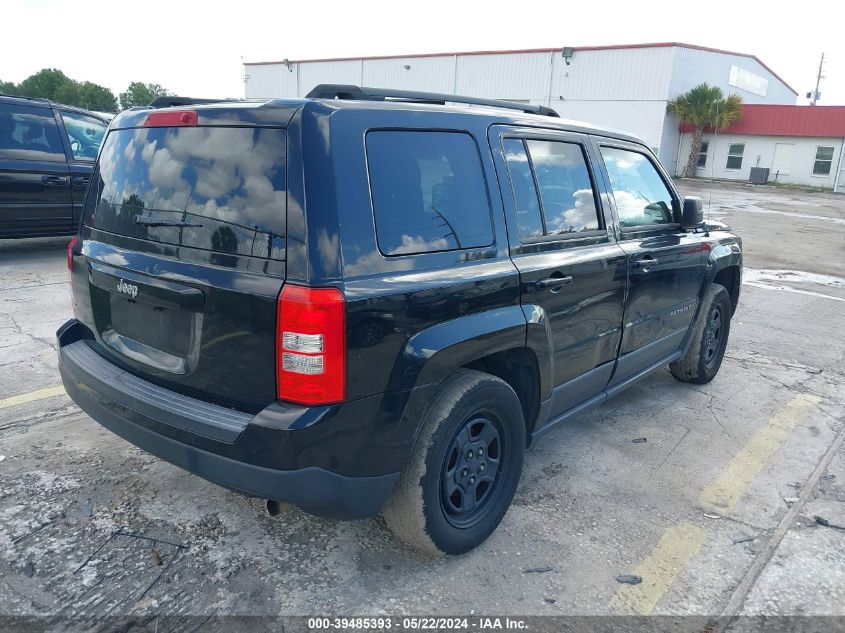 2015 Jeep Patriot Sport VIN: 1C4NJPBB5FD274998 Lot: 39485393