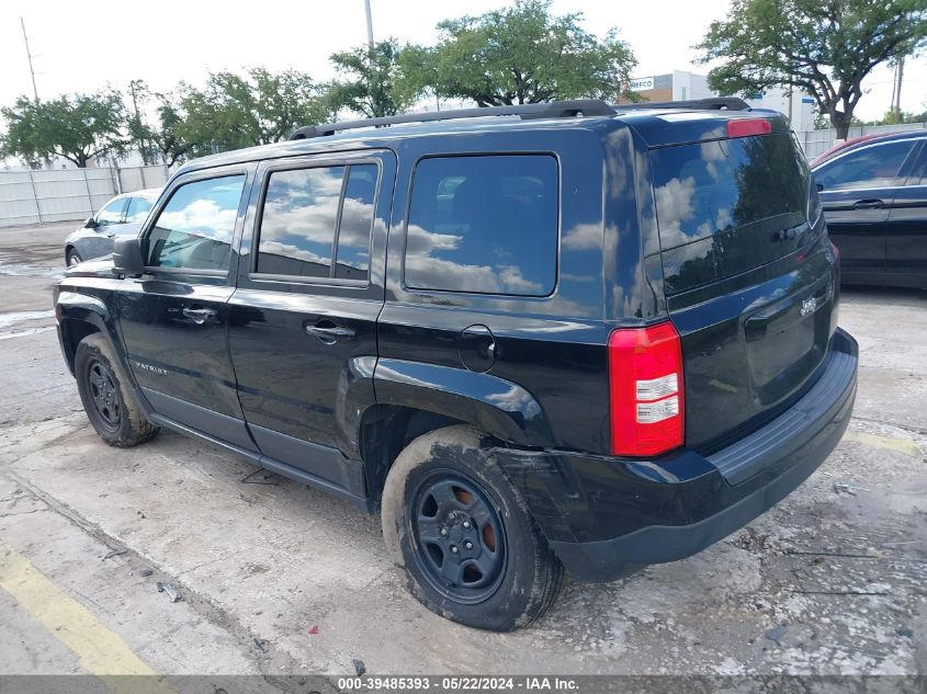 2015 Jeep Patriot Sport VIN: 1C4NJPBB5FD274998 Lot: 39485393