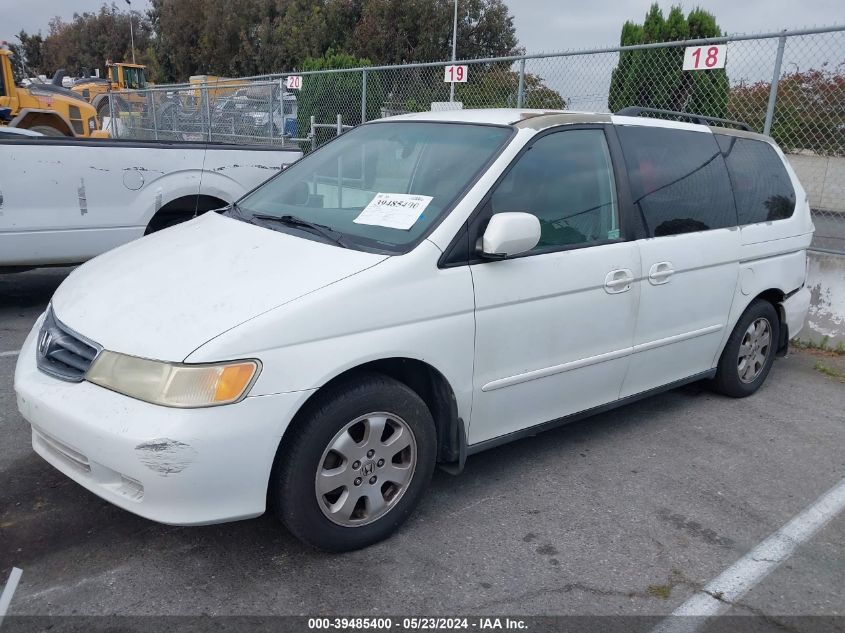 2003 Honda Odyssey Ex-L VIN: 5FNRL18723B053391 Lot: 39485400