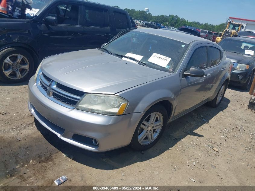 2013 DODGE AVENGER SXT - 1C3CDZCBXDN617521