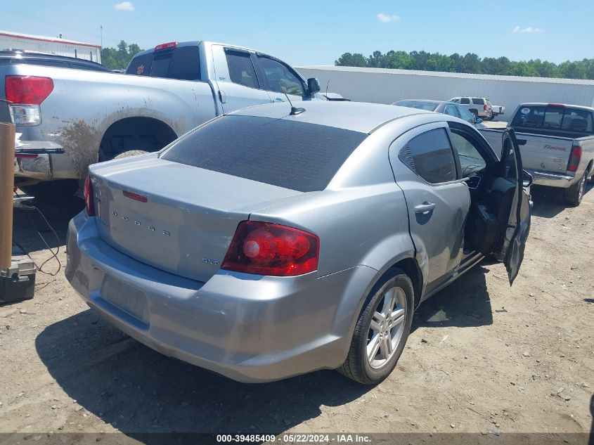 2013 Dodge Avenger Sxt VIN: 1C3CDZCBXDN617521 Lot: 39485409