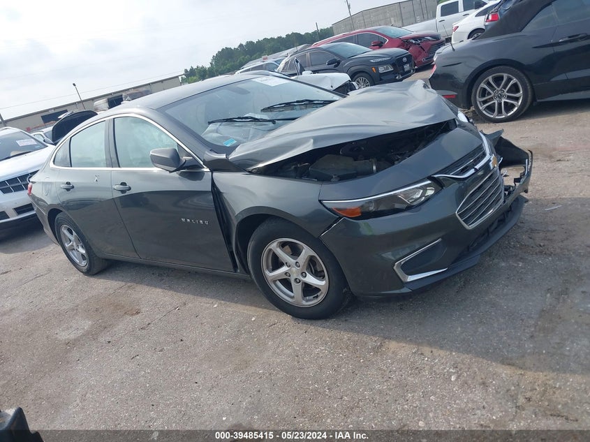 VIN 1G1ZB5ST3JF202571 2018 CHEVROLET MALIBU LS