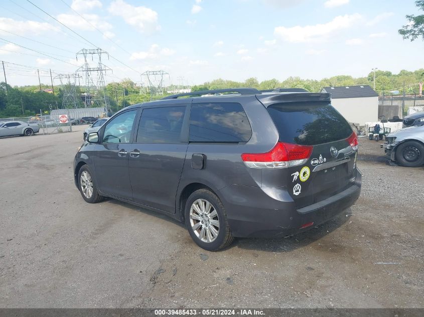 2013 Toyota Sienna Limited 7 Passenger VIN: 5TDDK3DC4DS053952 Lot: 39485433