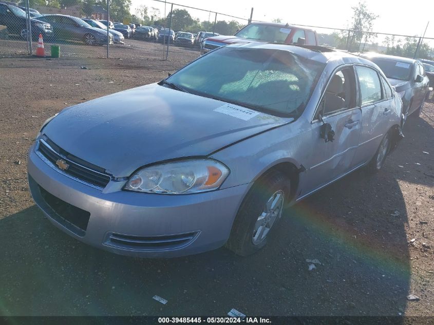 2006 Chevrolet Impala Lt VIN: 2G1WT58K869223852 Lot: 39485445