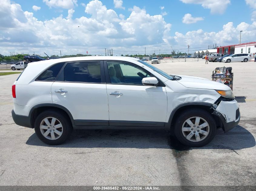 2013 Kia Sorento Lx VIN: 5XYKT3A17DG328699 Lot: 39485452