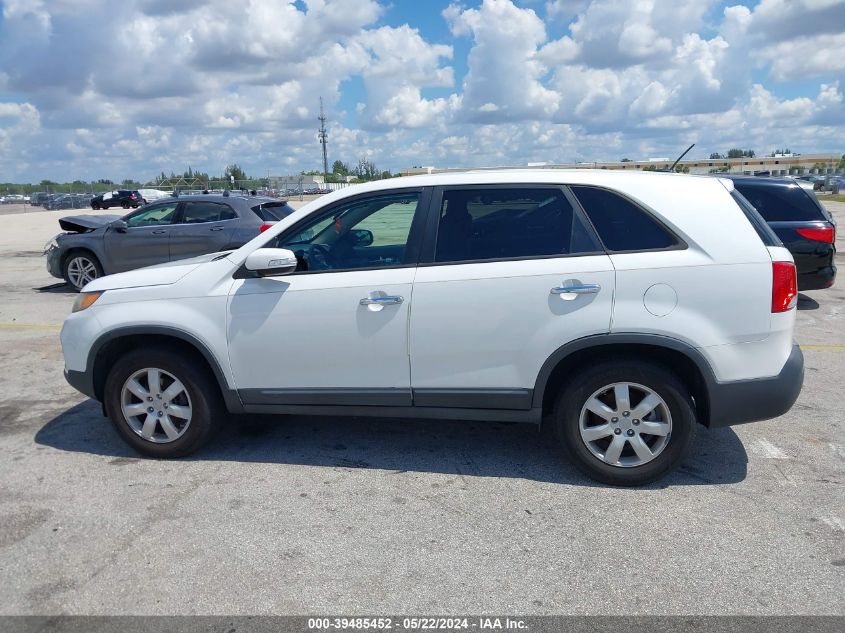 2013 Kia Sorento Lx VIN: 5XYKT3A17DG328699 Lot: 39485452