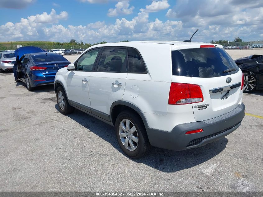 2013 Kia Sorento Lx VIN: 5XYKT3A17DG328699 Lot: 39485452