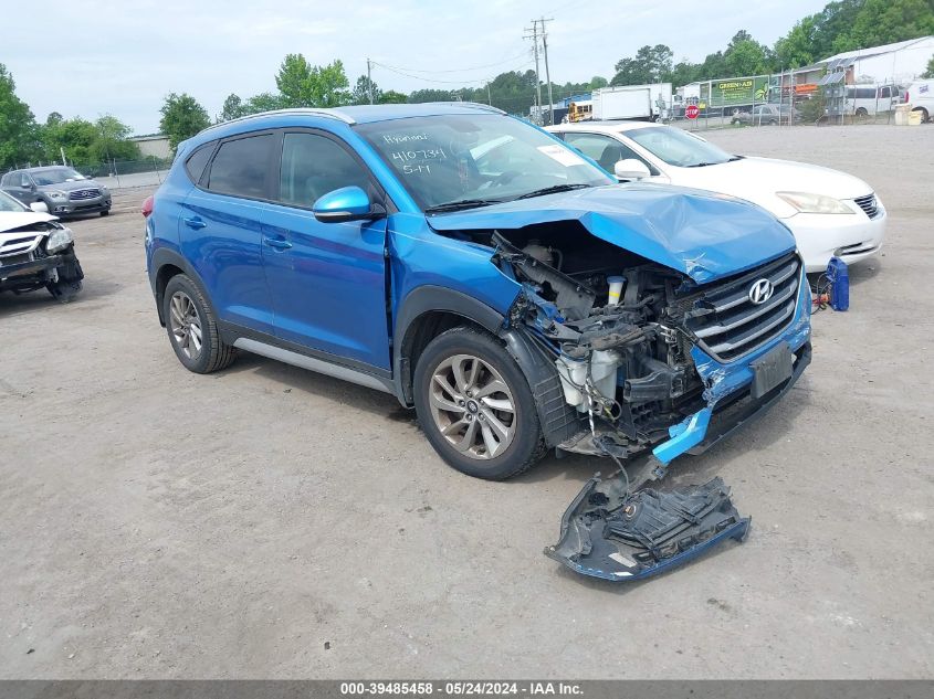 2017 Hyundai Tucson Se Plus VIN: KM8J3CA41HU511036 Lot: 39485458