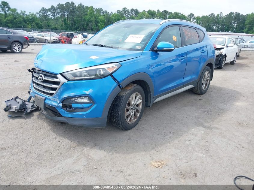 2017 Hyundai Tucson Se Plus VIN: KM8J3CA41HU511036 Lot: 39485458