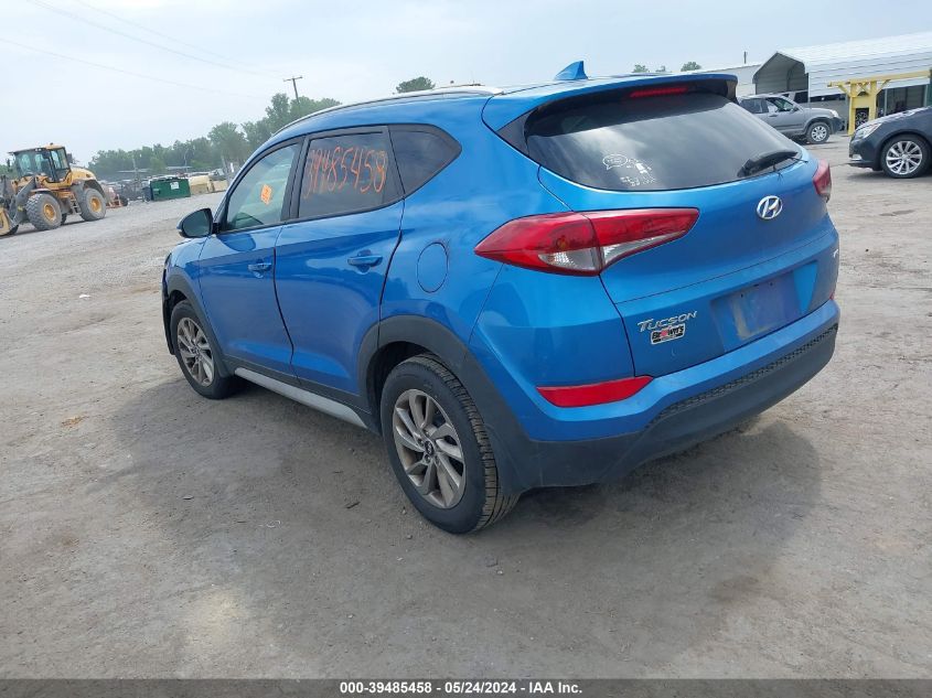 2017 Hyundai Tucson Se Plus VIN: KM8J3CA41HU511036 Lot: 39485458