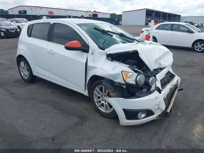 2013 Chevrolet Sonic Lt Auto VIN: 1G1JC6SH7D4248805 Lot: 39485471