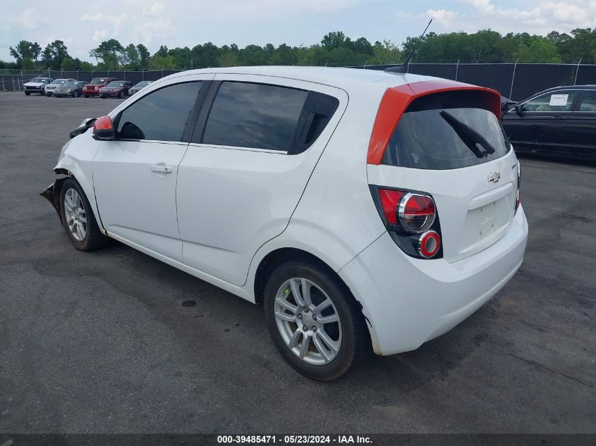 2013 Chevrolet Sonic Lt Auto VIN: 1G1JC6SH7D4248805 Lot: 39485471