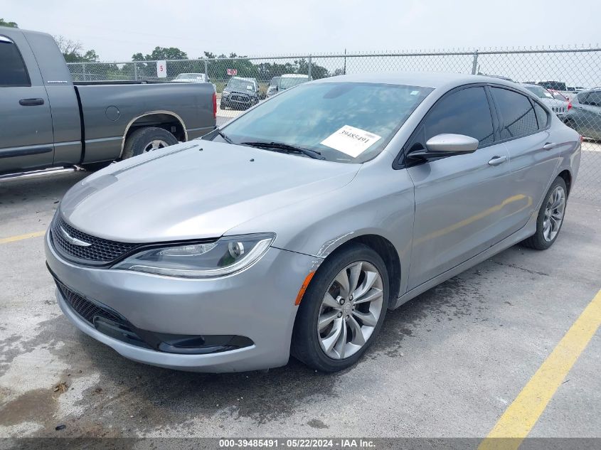 2015 Chrysler 200 S VIN: 1C3CCCBGXFN517581 Lot: 39485491