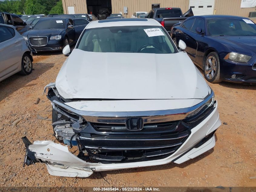 2022 Honda Accord Hybrid Ex-L VIN: 1HGCV3F52NA00035 Lot: 39485494