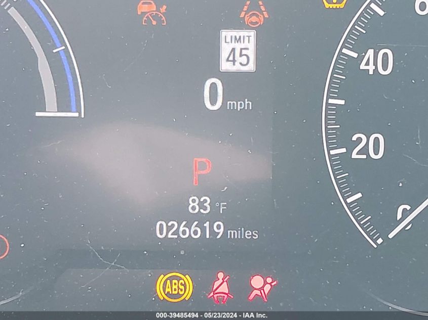 2022 Honda Accord Hybrid Ex-L VIN: 1HGCV3F52NA00035 Lot: 39485494