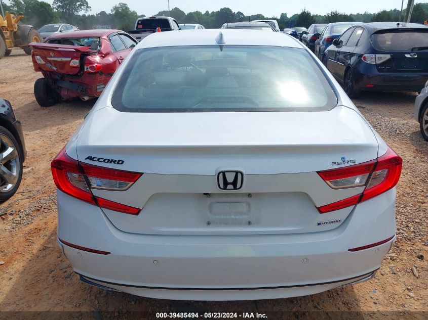 2022 Honda Accord Hybrid Ex-L VIN: 1HGCV3F52NA00035 Lot: 39485494