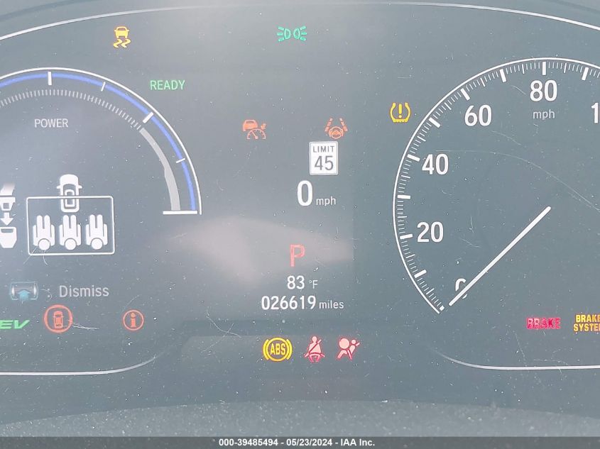 2022 Honda Accord Hybrid Ex-L VIN: 1HGCV3F52NA00035 Lot: 39485494