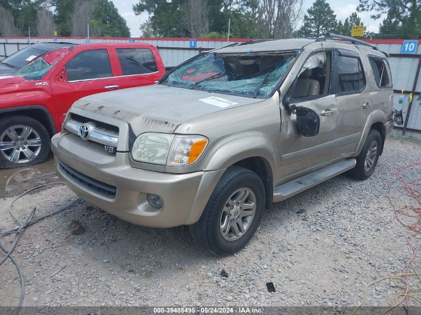 2005 Toyota Sequoia Sr5 V8 VIN: 5TDZT34A15S246336 Lot: 39485495