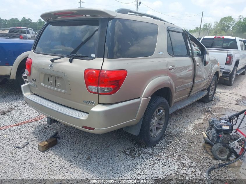 2005 Toyota Sequoia Sr5 V8 VIN: 5TDZT34A15S246336 Lot: 39485495