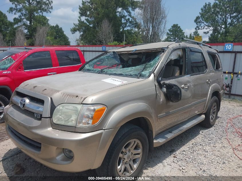 2005 Toyota Sequoia Sr5 V8 VIN: 5TDZT34A15S246336 Lot: 39485495