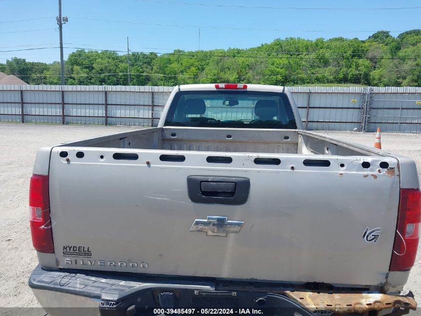 2008 Chevrolet Silverado 1500 Work Truck VIN: 1GCEC14X18Z284191 Lot: 39485497