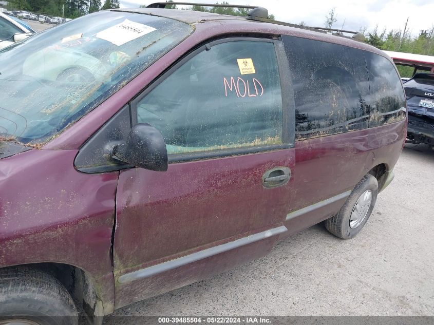 2000 Chrysler Voyager VIN: 2C4FJ25B4YR736390 Lot: 39485504