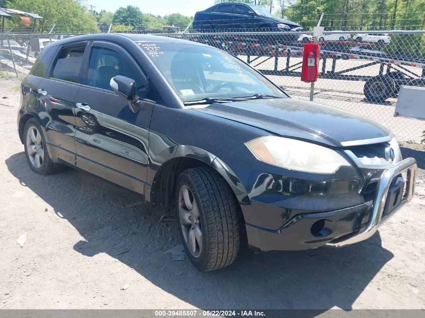 2007 Acura Rdx VIN: 5J8TB18267A001923 Lot: 39485507