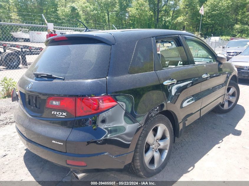 2007 Acura Rdx VIN: 5J8TB18267A001923 Lot: 39485507