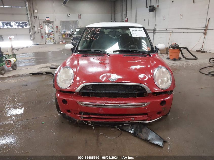 2006 Mini Cooper VIN: WMWRC33596TK64992 Lot: 39485510