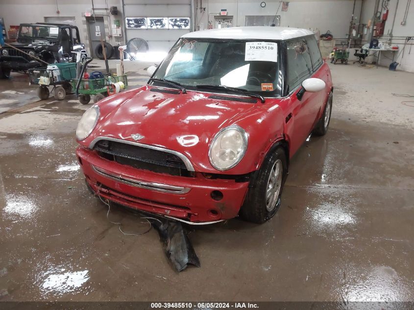 2006 Mini Cooper VIN: WMWRC33596TK64992 Lot: 39485510