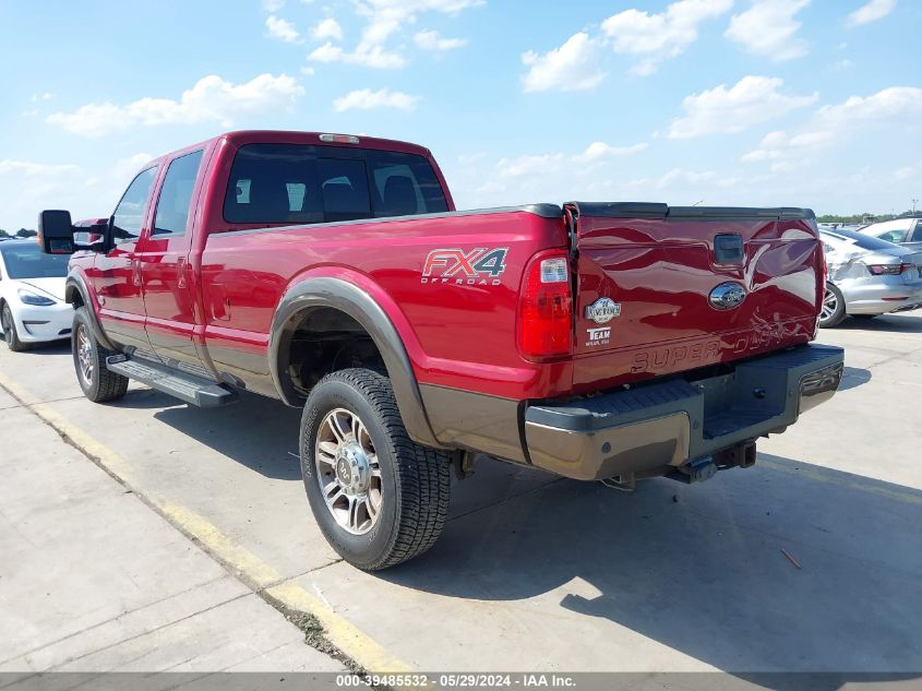 2015 Ford F-350 Lariat VIN: 1FT8W3BT4FEB87331 Lot: 39485532