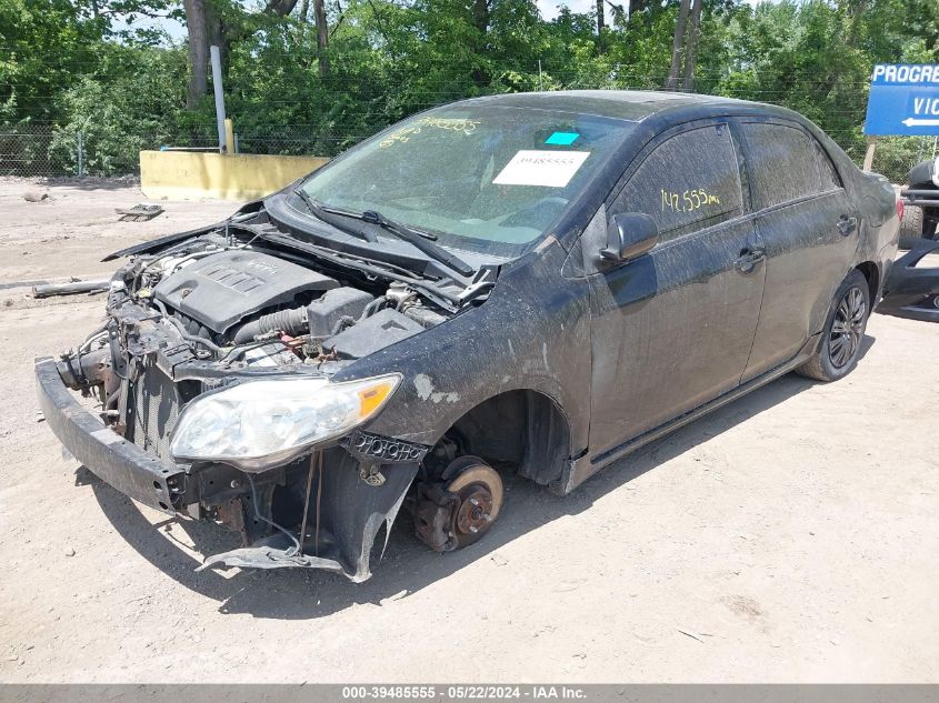 2009 Toyota Corolla Le VIN: 1NXBU40E09Z082393 Lot: 39485555