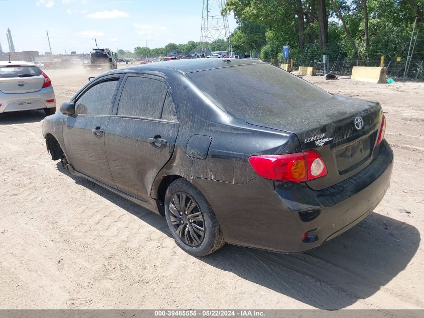 2009 Toyota Corolla Le VIN: 1NXBU40E09Z082393 Lot: 39485555