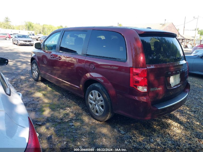 2018 Dodge Grand Caravan Se VIN: 2C4RDGBG4JR339950 Lot: 39485560