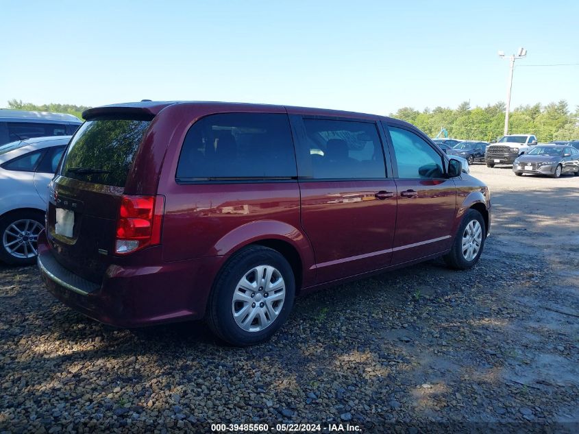 2018 Dodge Grand Caravan Se VIN: 2C4RDGBG4JR339950 Lot: 39485560