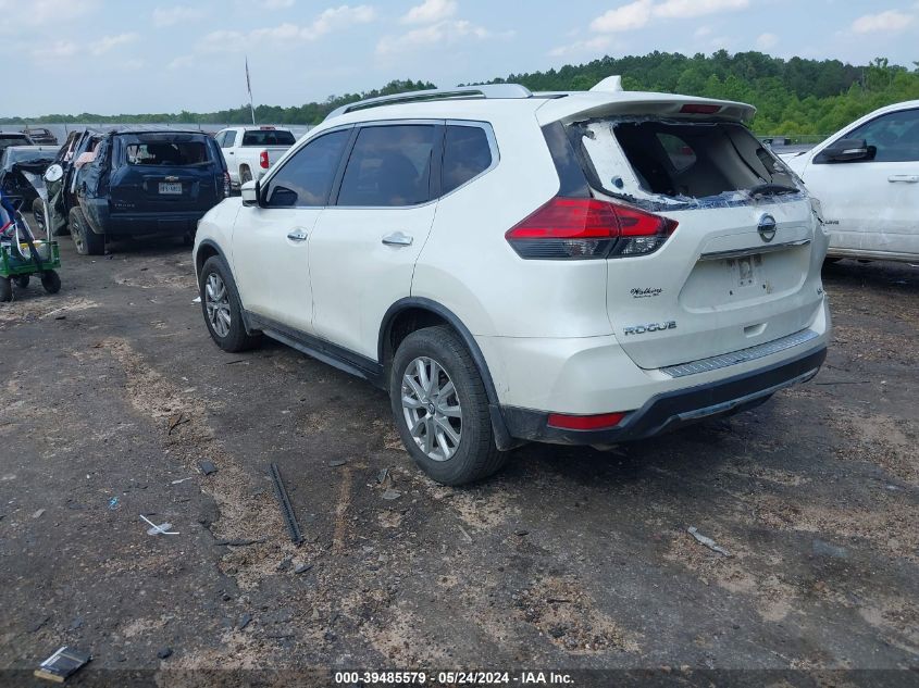 2017 Nissan Rogue Sv VIN: JN8AT2MT5HW389775 Lot: 39485579