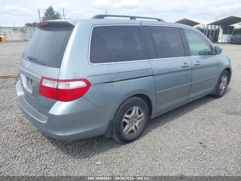 2006 Honda Odyssey Ex-L VIN: 5FNRL38766B124835 Lot: 39485581