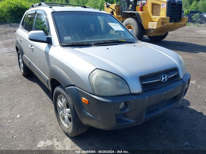 2006 Hyundai Tucson Gls/Limited VIN: KM8JN72D66U344993 Lot: 39485585