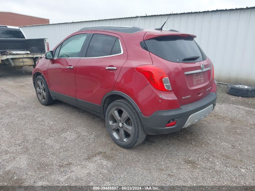 2014 Buick Encore Leather VIN: KL4CJCSB2EB632255 Lot: 39485587