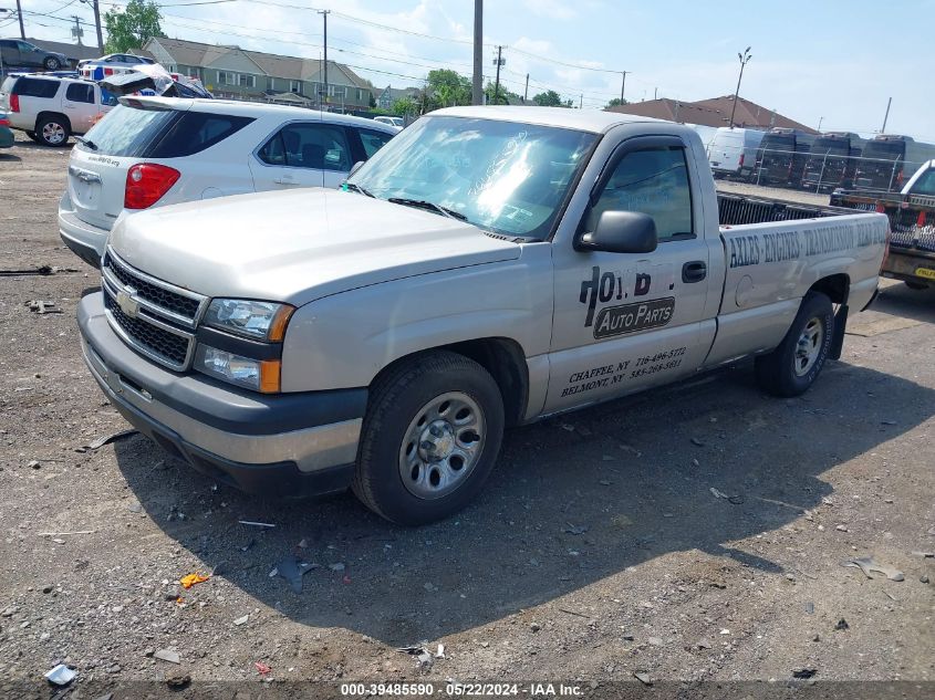 2006 Chevrolet Silverado C1500 VIN: 1GCEC14X86Z102550 Lot: 39485590