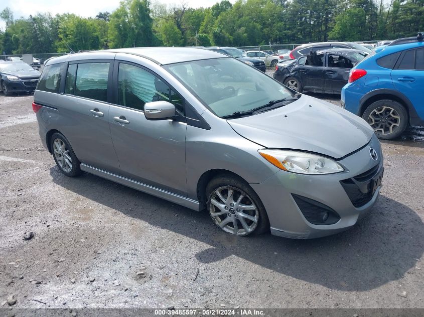 2015 Mazda Mazda5 Touring VIN: JM1CW2CL4F0182596 Lot: 39485597