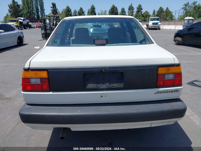 1990 Volkswagen Jetta Gl VIN: WVWMA21G6LW696144 Lot: 39485599