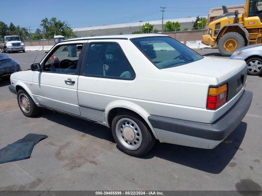 1990 Volkswagen Jetta Gl VIN: WVWMA21G6LW696144 Lot: 39485599