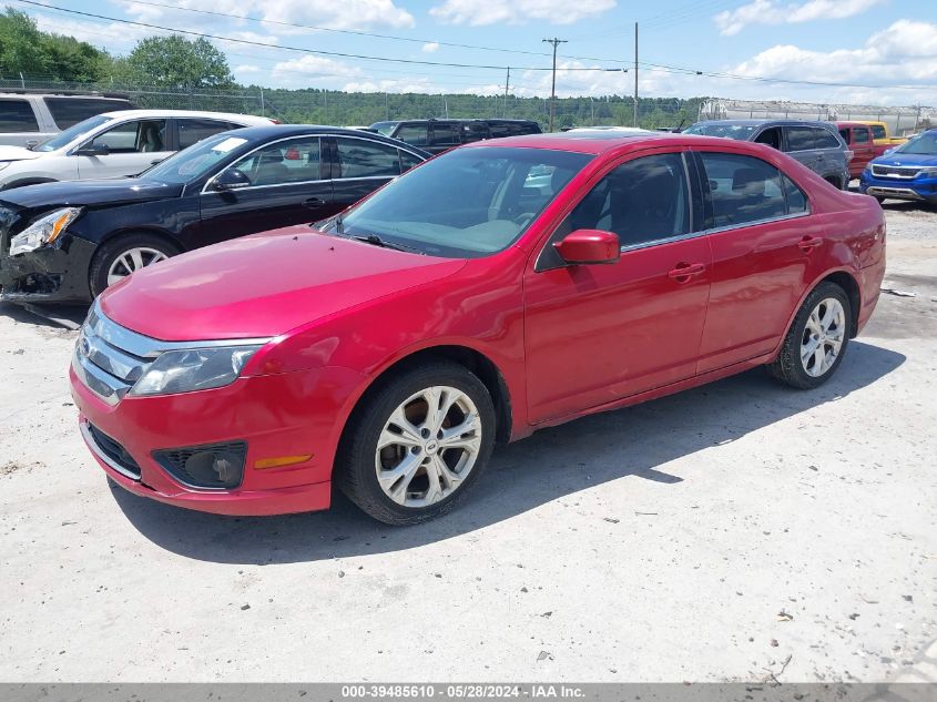 2012 Ford Fusion Se VIN: 3FAHP0HG3CR396645 Lot: 39485610